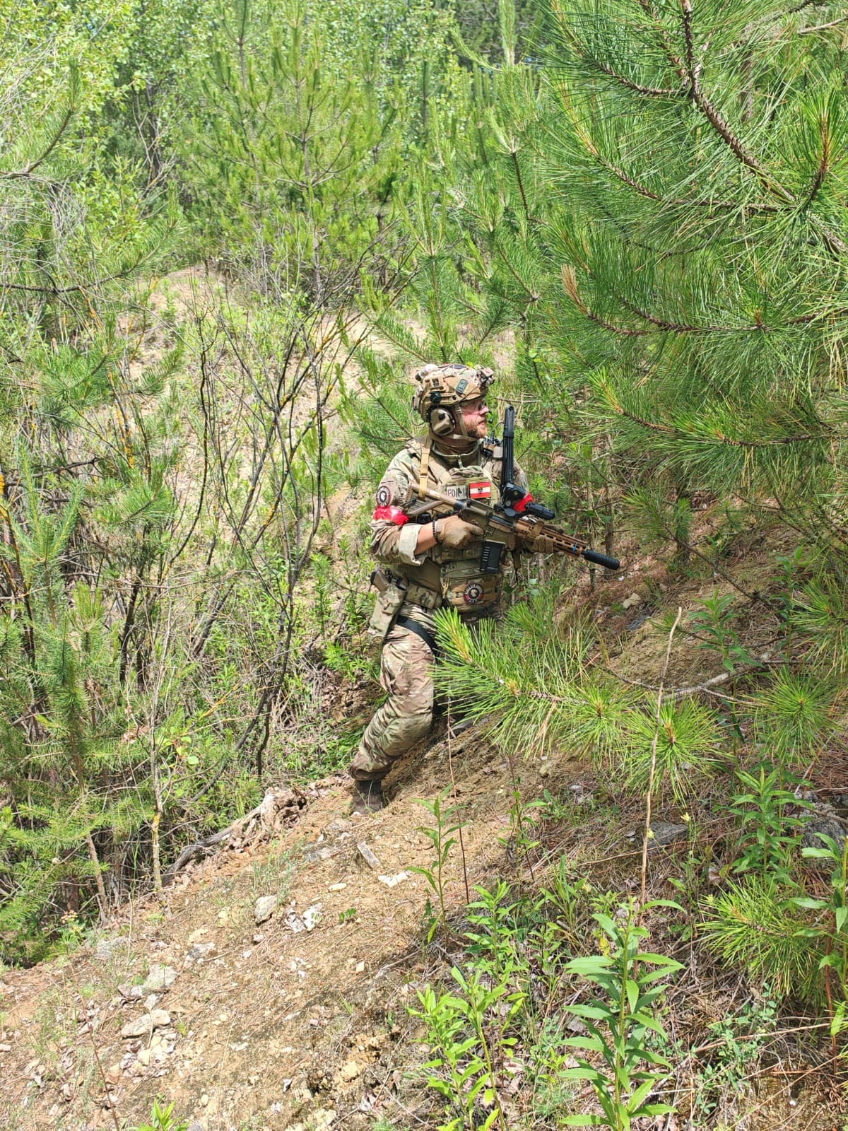 Kültéri airsoft játék a West Gate terepén