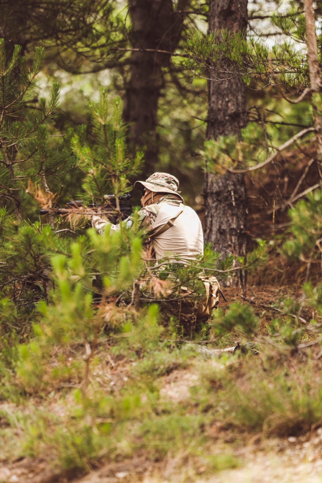 Kültéri airsoft játék a West Gate terepén