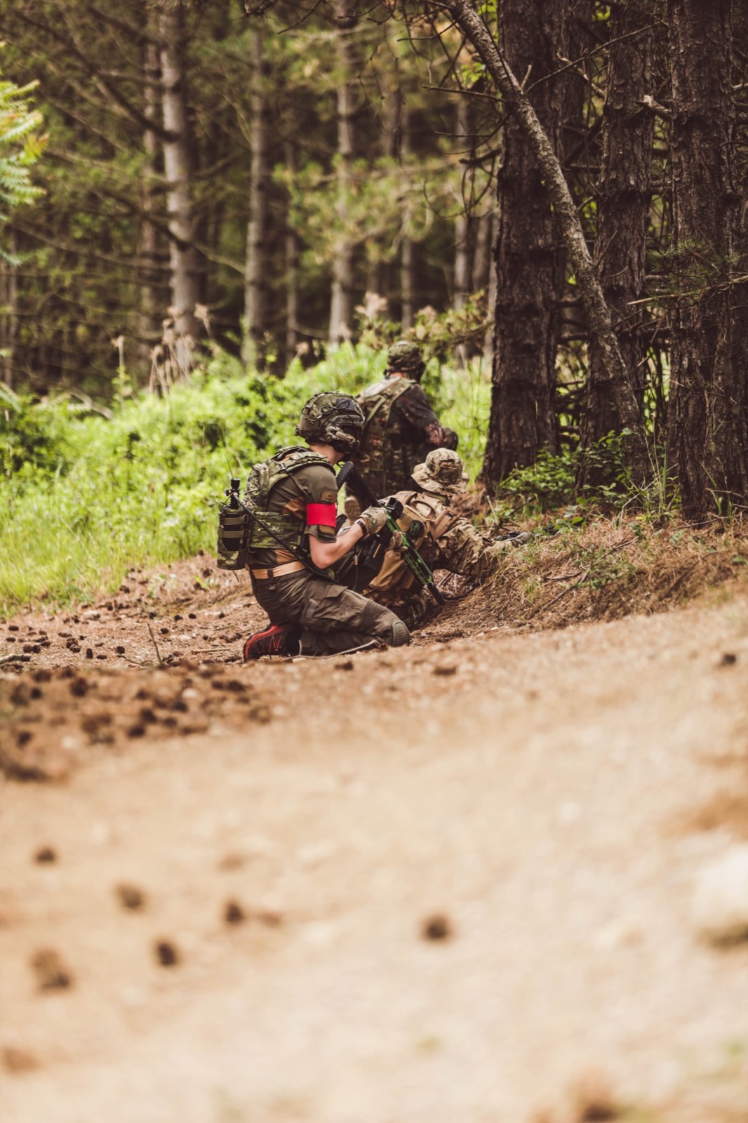 Kültéri airsoft játék a West Gate terepén