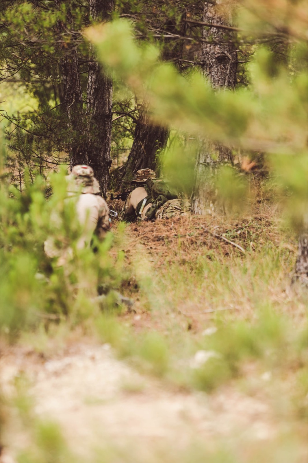 Kültéri airsoft játék a West Gate terepén