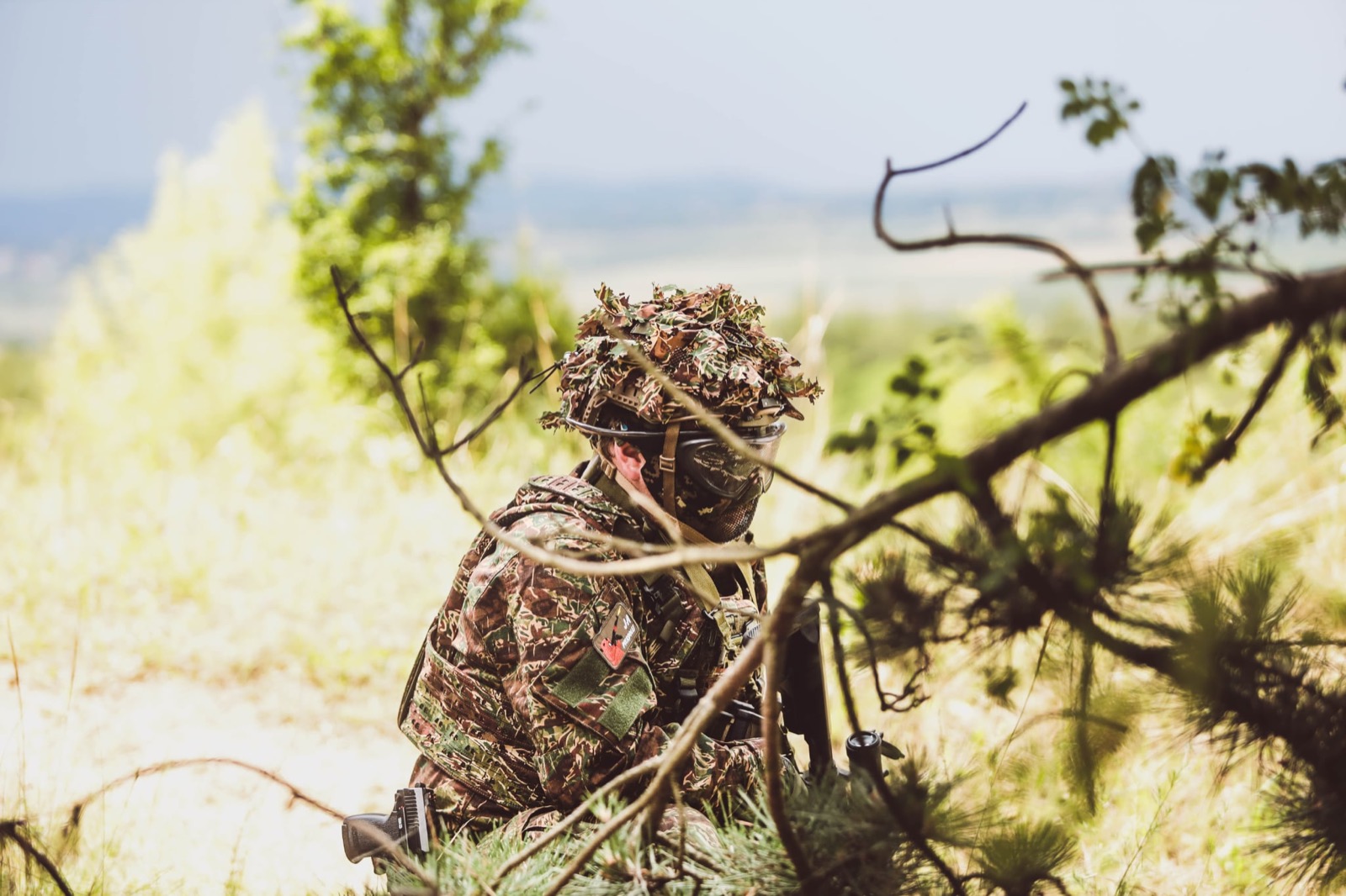 Kültéri airsoft játék a West Gate terepén