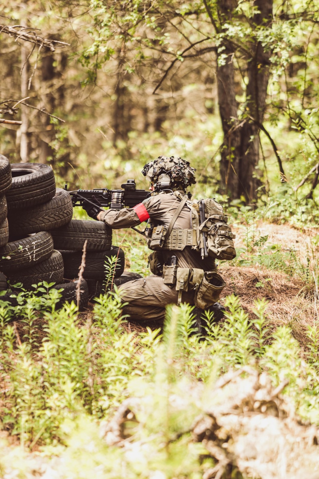 Kültéri airsoft játék a West Gate terepén