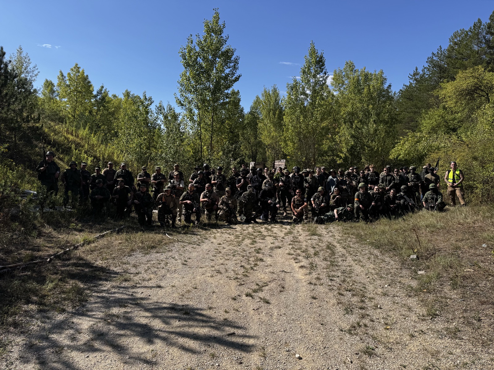Kültéri airsoft játék a West Gate terepén
